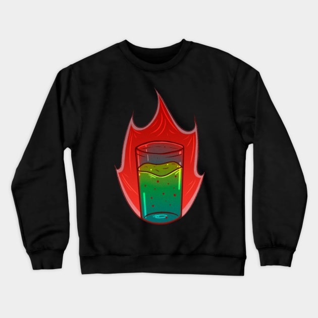 Really hot drink Crewneck Sweatshirt by 2dsandy